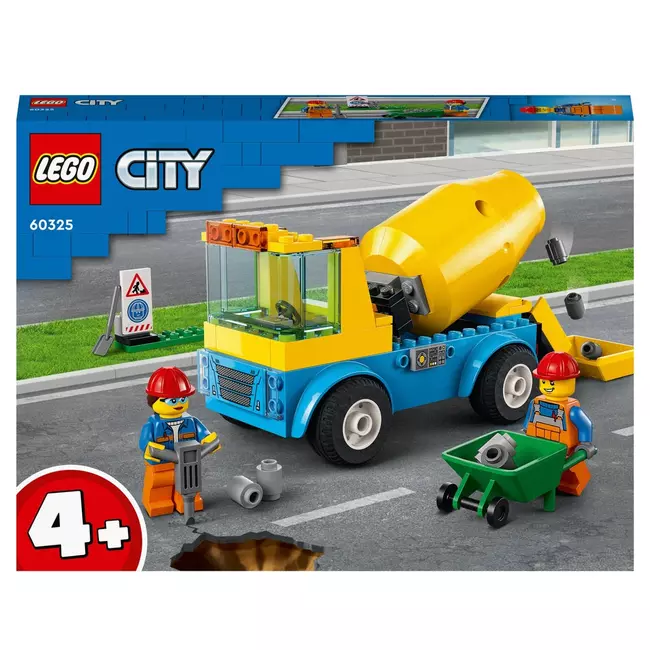 Lego City Cement Mixer Truck 60325