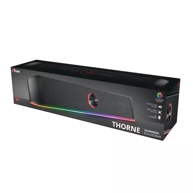 Speaker Trust GXT 619 Thorne RGB Illuminated Soundbar
