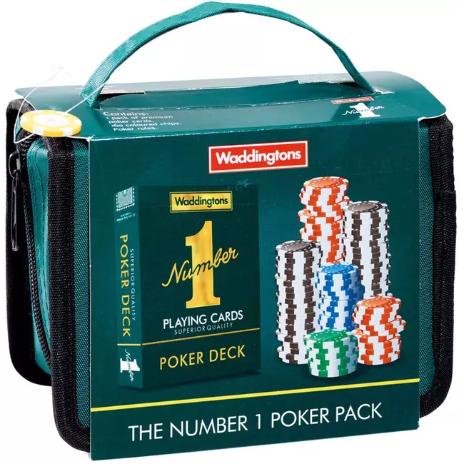 Letra e lojës Waddingtons Number 1 Set Udhëtimi Pokeri