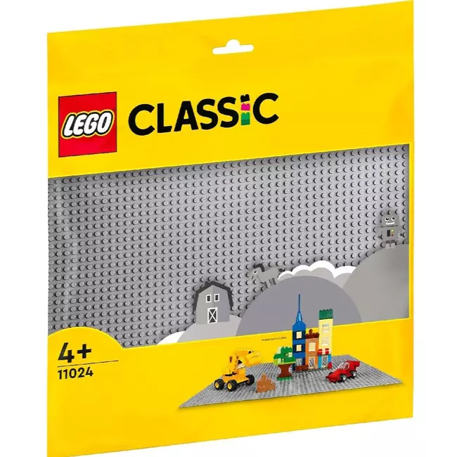 Lego Classic Baseplate Gray 11024
