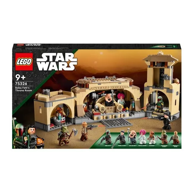Dhoma e fronit të Lego Star Wars Boba Fett 75326