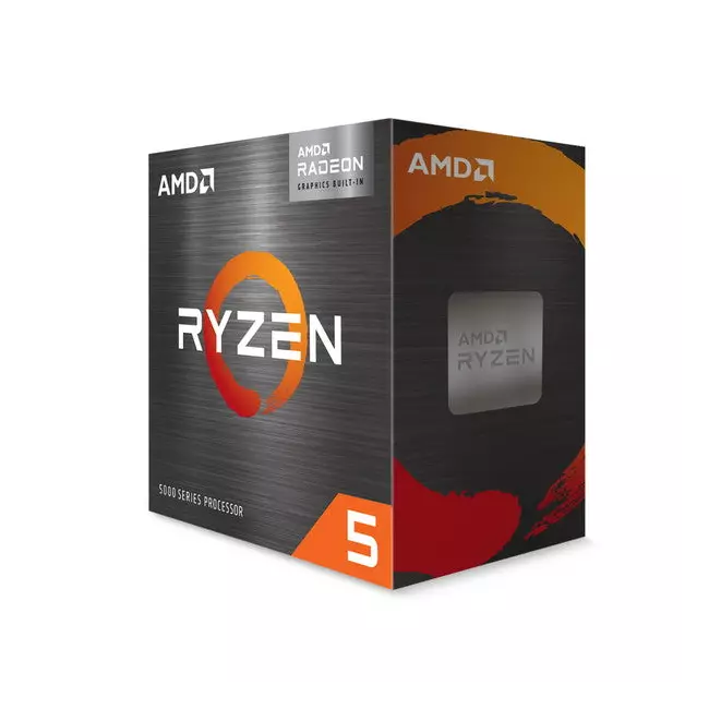 CPU AMD Ryzen 5 5600G deri në 4,4 GHz 6 Core/12 Threads Radeon Graphics Wraith Stealth Cooler Socket AM4 100-100000252BOX
