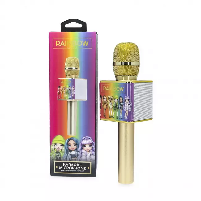 Microphone OTL Rainbow High Gold Karaoke
