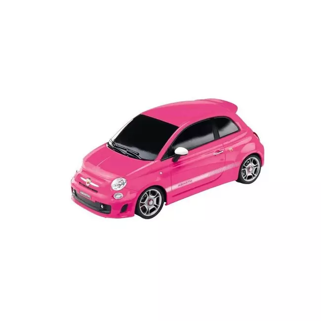Vehicle Mondo Motors Racinf Fiat Abarth 500 Pink R/C 1:14