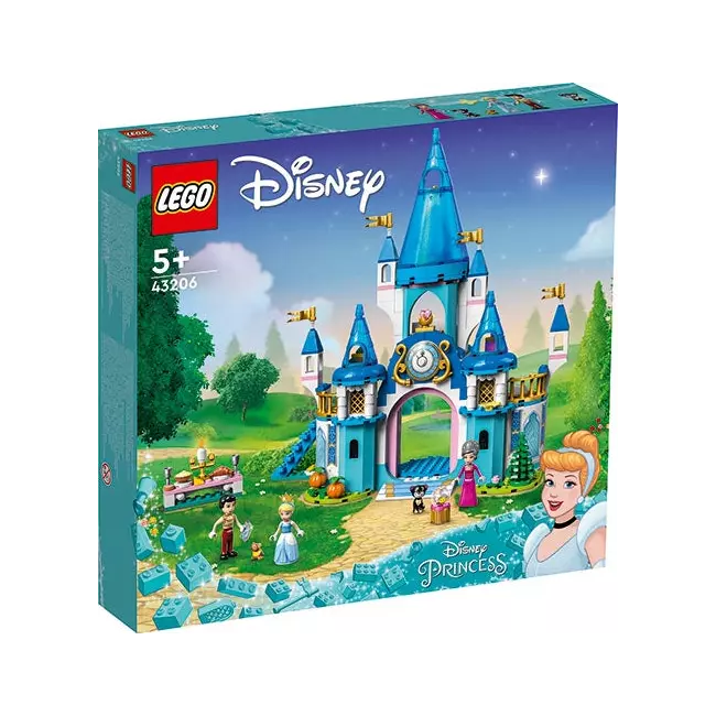 Lego Disney Cinderella and Prince Charming's Castle 43206