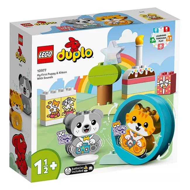 Lego Duplo My First Puppy And Kitten With Sounds 10977