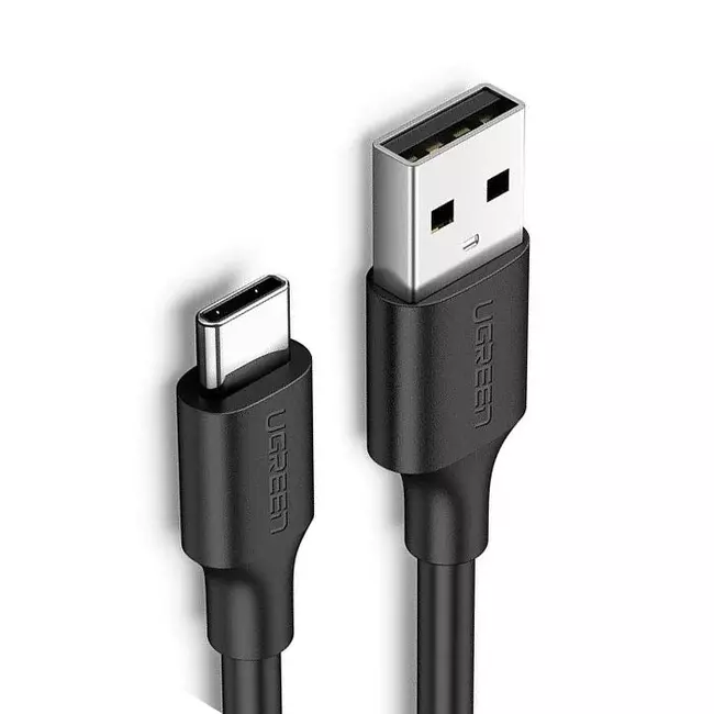 Cable Ugreen USB-A to USB-C 2A 1m Black  60116
