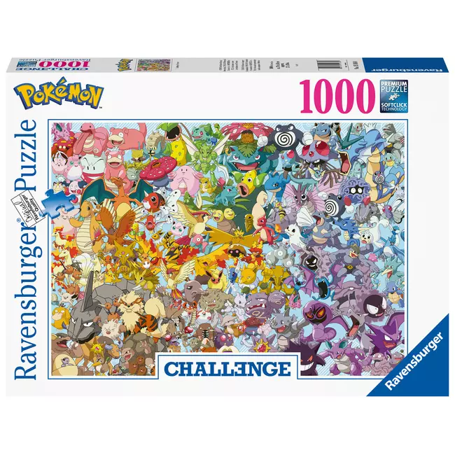 Puzzle Ravensburger Pokemon 1000 copë