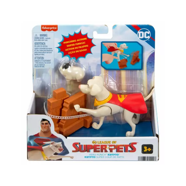 Fisher Price DC League of Super Pets Hero Punch Krypto