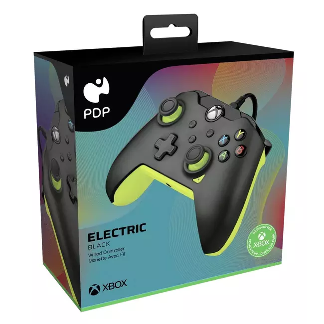 Kontrolluesi Xbox PDP Wired Electric Yellow