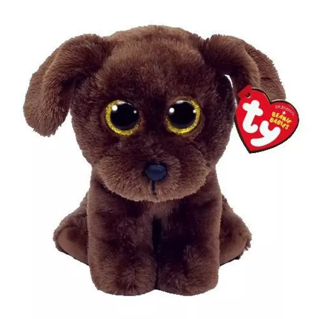 Pelush Ty Beanie Babies Nuzzle Brown Dog 15cm