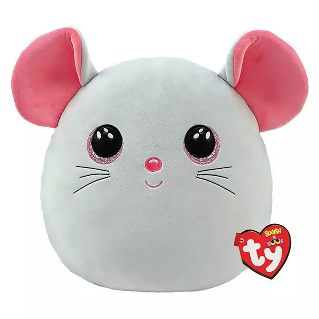Plush Ty Squish-A-Boos Catnip Mouse 22cm