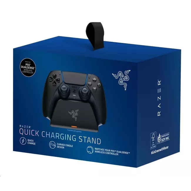 Razer Universal Quick Charging Stand for PlayStation 5 , Midnight Black , RC21 01900200 R3M1