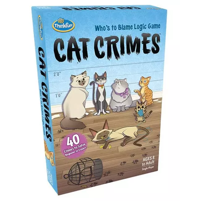 Cat Crimes Who’s To Blame Logic Game