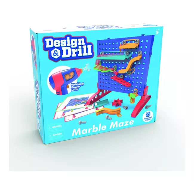 Design & Drill Make-A-Marble Maze Game