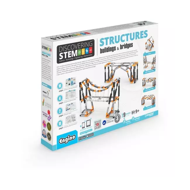 Engino Stem Structures: Buildings & Bridges