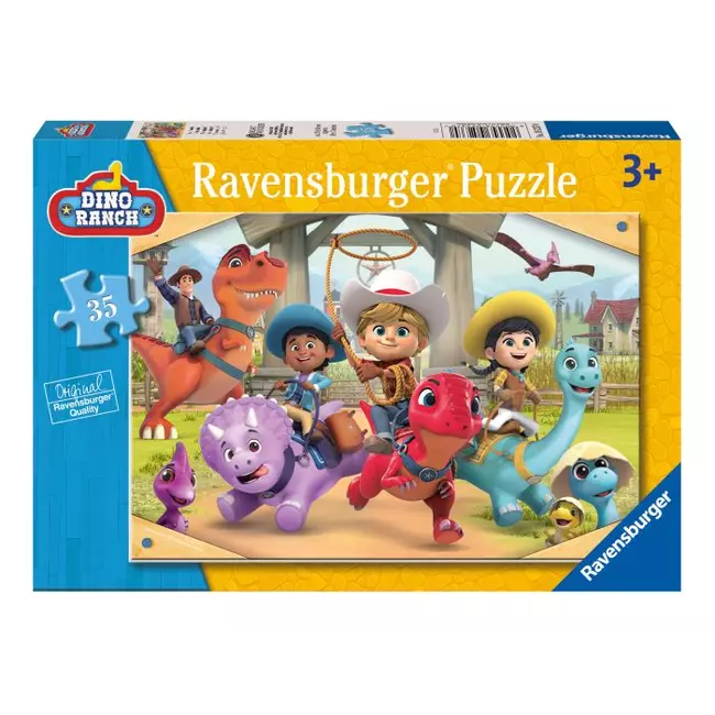 Puzzle Ravensburger Dino Ranch 35Pcs