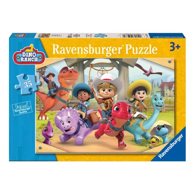 Puzzle Ravensburger Dino Ranch 35 copë