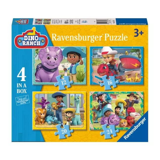 Puzzle Ravensburger Dino Ranch Four In A Box