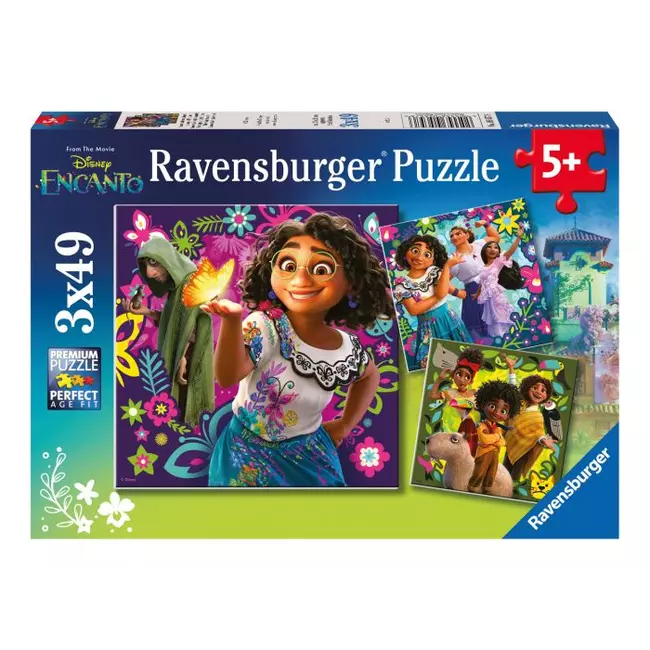 Puzzle Ravensburger Disney Encanto The Magic Awaits 3x 49pcs