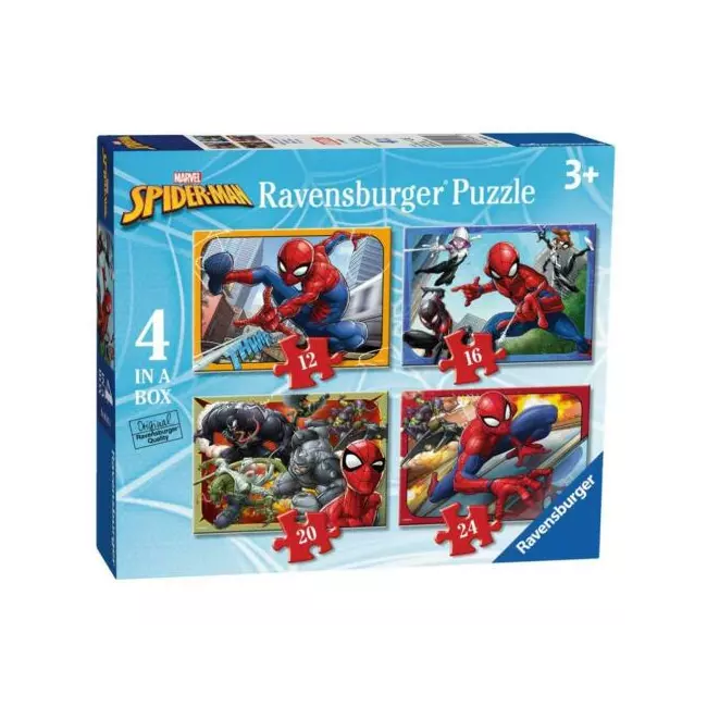Puzzle Ravensburger Marvel Spider-Man Katër në Kuti