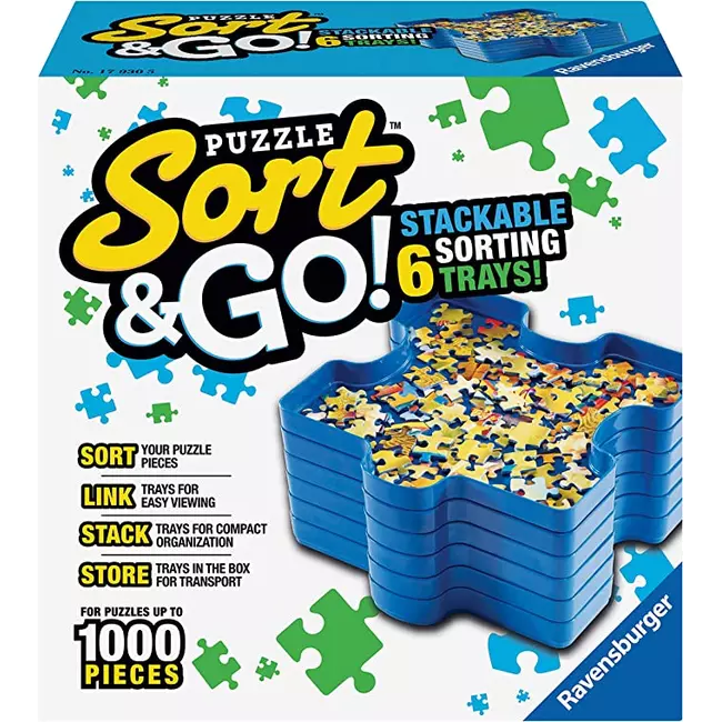 Puzzle Sort&Go Sorting Trays