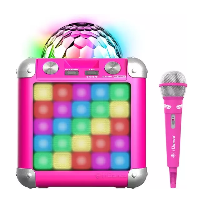 Bluetooth Party System iDance Box BC100X Pink