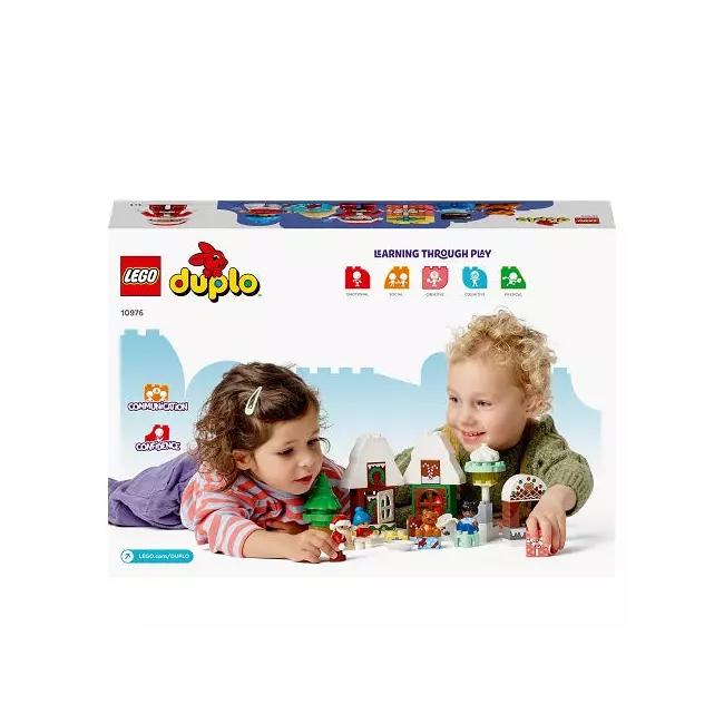 Lego Duplo Shtëpia e Gingerbread Santa's 10976