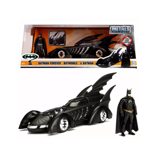 Vehicle Jada Dc Comics Batmobile 1995 With Batman 1:24