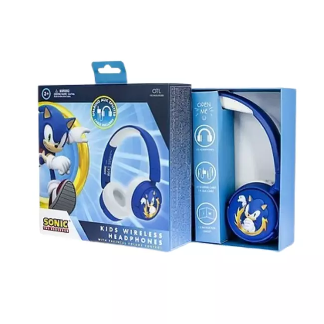 Kufje OTL - Kufje Sonic The Hedgehog Kids Bluetooth