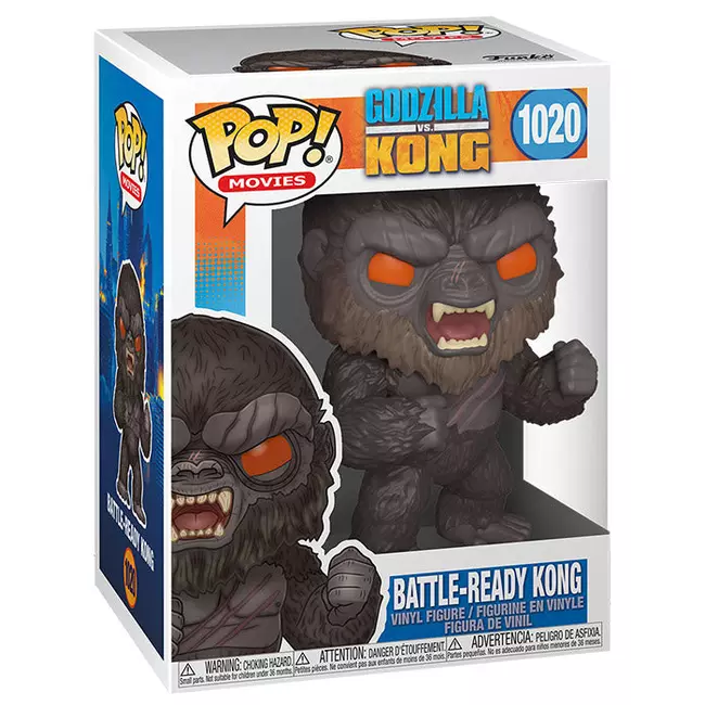 Figura Funko Pop! Filmat 1021: Godzilla vs Kong Battle Ready Kong