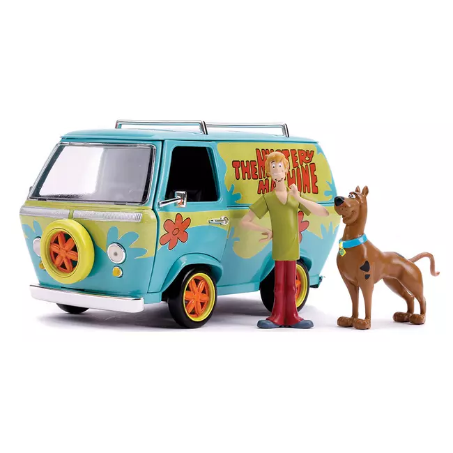 Vehicle Jada Mystery Machine me Shaggy dhe Scooby-Doo 1:24