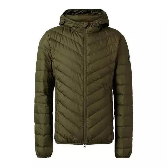 Xhaketë sportive për meshkuj DOWN Armani Jeans 8NPB09 PNEIZ Nylon jeshile, Madhësia: XL
