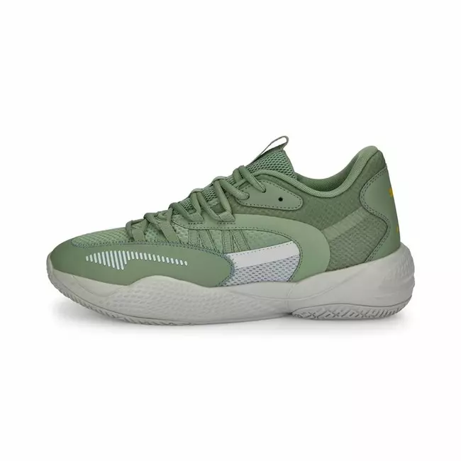 Këpucë basketbolli për të rritur Puma Court Rider 2.0 Unisex Green, Madhësia: 45