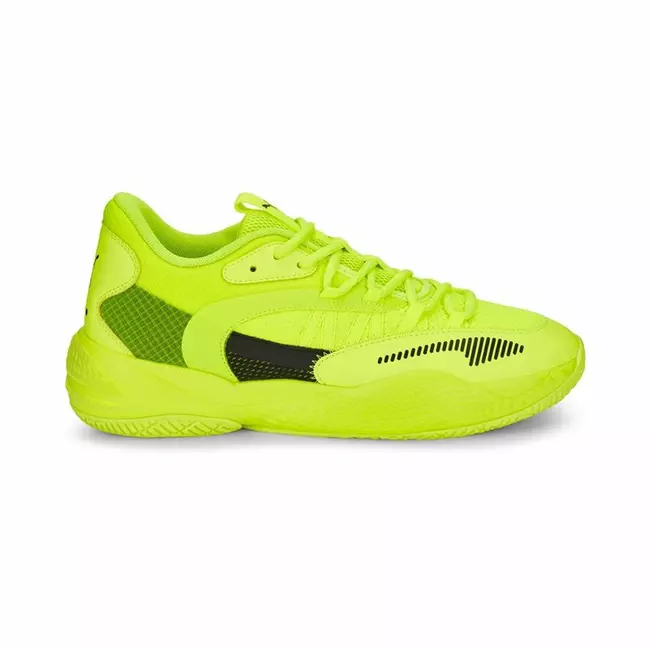 Basketball Shoes for Adults Puma Court Rider 2.0 Yellow, Size: 42