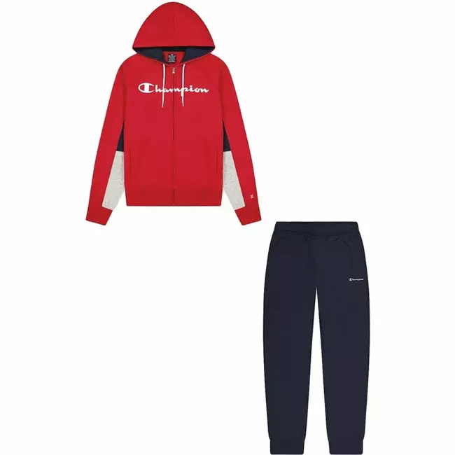 Tracksuit for Adults Champion Red With hood, Size: S
