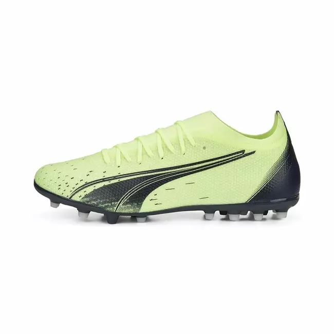 Këpucë futbolli për të rritur Puma Ultramatch MG Fizzy Unisex Jeshile e lehtë, Foot Size: 42, Madhësia: 42