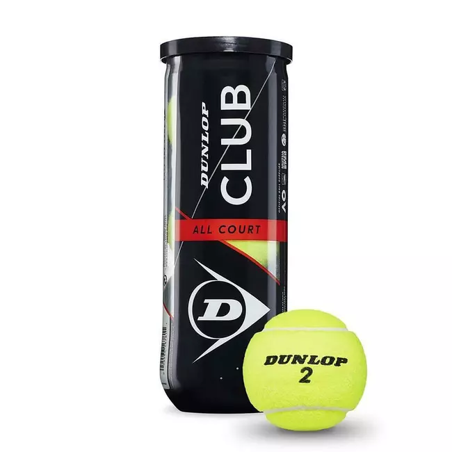 Topa tenisi D TB CLUB AC 3 PET Dunlop 601334 3 Copë (gome natyrale)