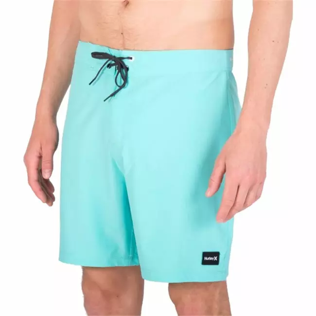 Men’s Bathing Costume Hurley Phantom Solid 18" Aquamarine, Size: 28