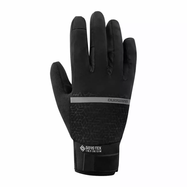 Cycling Gloves Shimano Infinium Insulated Black, Size: L
