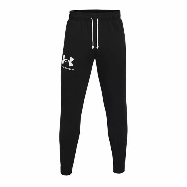 Long Sports Trousers Under Armour Rival Terry Jogger Black Men, Size: L