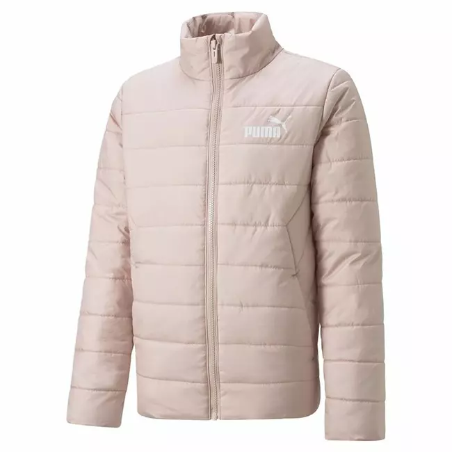 Children's Jacket Puma Essentials Padded Light Pink, Size: 5-6 Years