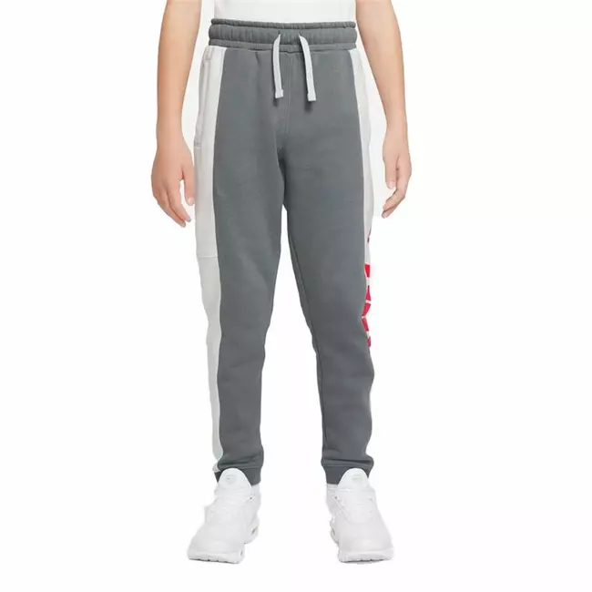 Children's Tracksuit Bottoms Nike Sportswear  White Dark grey, Size: 13-15 Years