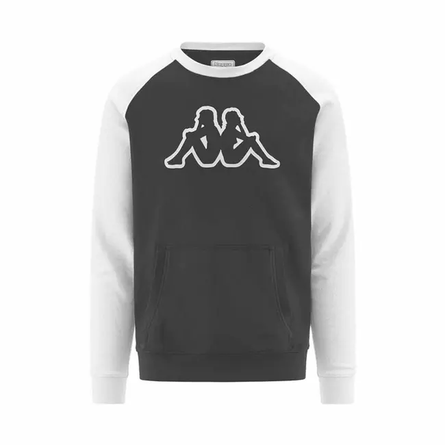 Men’s Sweatshirt without Hood Kappa Zaimali Black, Size: L