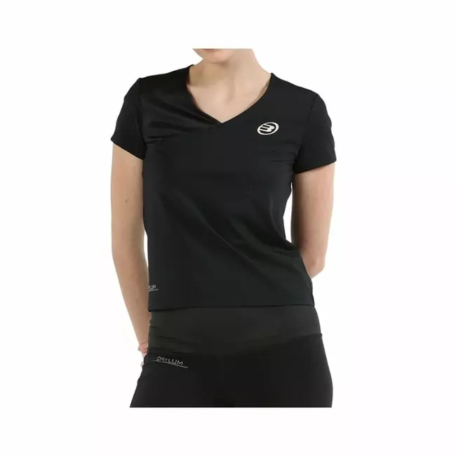 Women’s Short Sleeve T-Shirt Bullpadel Pital Black, Size: S