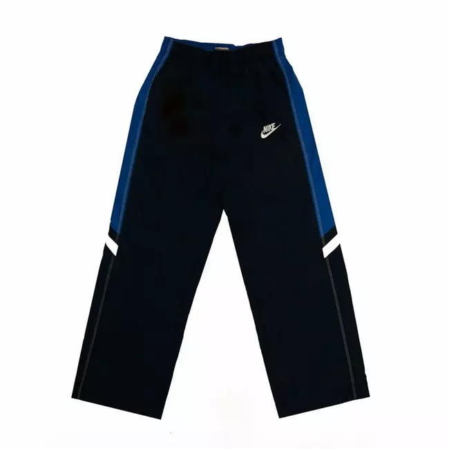 Children's Tracksuit Bottoms Nike 72 Woven Black, Size: 8-10 Years