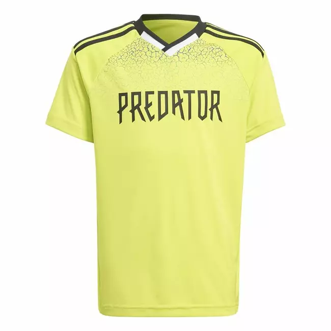 Këmishë futbolli për fëmijë me mëngë të shkurtra Adidas Predator, Madhësia: 7-8 vjet
