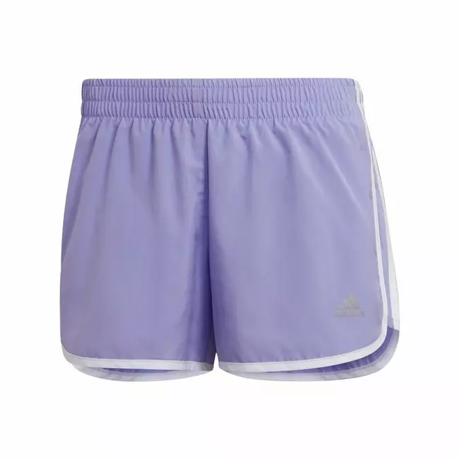 Pantallona të shkurtra sportive për femra Adidas Marathon 20 Lilac, Madhësia: L