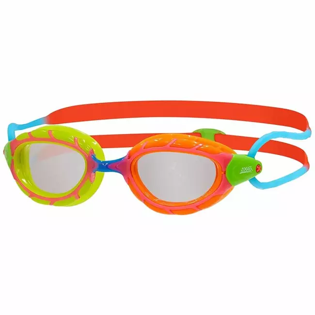 Swimming Goggles Zoggs Predator Orange Red Boys
