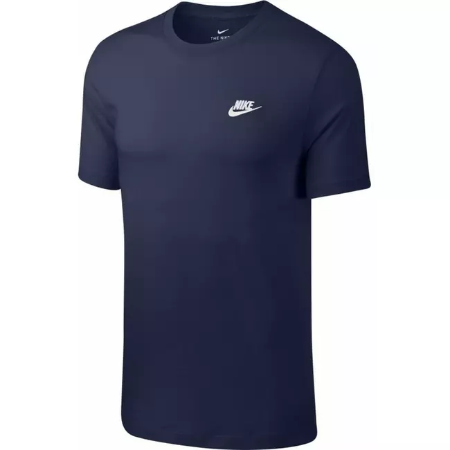 Bluzë për meshkuj me mëngë të shkurtra Nike AR4997-410 Navy, Madhësia: XXL